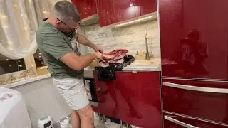 ⭐️ВЛОГ⭐️Муж балует косметикой и мясом😂