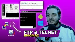 طريقة ربط اتصال Telnet و Ftp بالحاسوب أو الهاتف مع جهاز انيجما 2