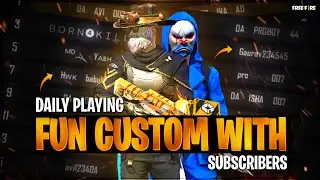 FREE FIRE LIVE CUSTOM ROOM | FF LIVE GIVEAWAY ? 🗿 ❤️ 