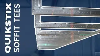 Fastest 90-Degree Soffits | QuikStix Soffit Tees | Armstrong Ceiling Solutions