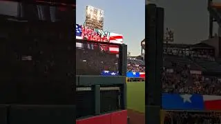 National Anthem Angels vs Rangers 9/28/24 #baseball #beisbol #california #usa #nationalanthem #mlb
