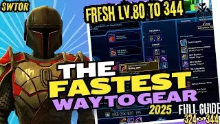 SWTOR: Blaze to 344 Gear - Top 2025 Guide for Fresh 80s!