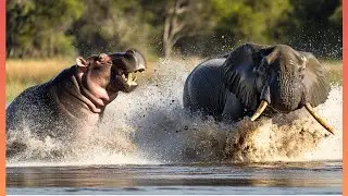 Hippos Don't Stand a Chance Against These Animals!