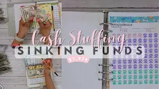 Sinking Funds Cash Envelope Stuffing | $1,374