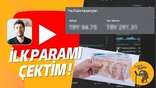 İLK YOUTUBE PARAMI ÇEKTİM 💸💲  / VERGİ İSTİSNASI VE TÜM DETAYLAR 2023