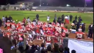 Morningside High School Football Team after a Win