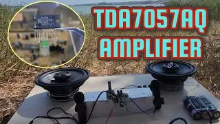 TDA7057AQ Amfi Devresi yapımı | Güçlü | Basit | Make Amplifier circuit TDA7057AQ | Powerful | Simple