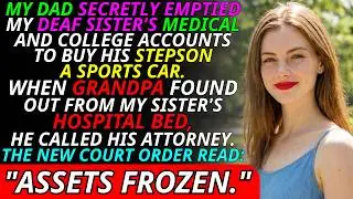 Dad Sold My Deaf Sister's College Fund For Stepbrother—Grandpa's Lawyer Stepped In