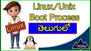 Linux Boot process in Telugu | Unix | Cent-OS | Linux Fundamentals In Telugu
