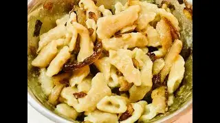 Вараниці із шкварками