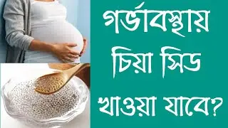 chia seed | গর্ভাবস্থায় চিয়া সিড খাওয়া যাবে | গর্ভ অবস্থায় চিয়া সিড এর উপকারিতা