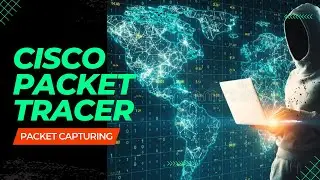 Using a sniffer to Capture packets & examine its content in cisco packet tracer for Hybrid Topology