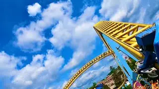 Skyrush POV 4K Front Row Wing Seat 60fps Hersheypark, PA