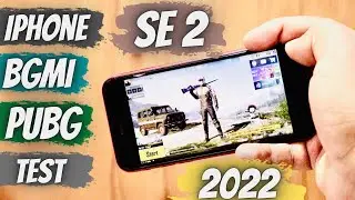 iPhone se 2 bgmi test 2022 | iPhone se 2 battery test | iPhone se 2 pubg experience