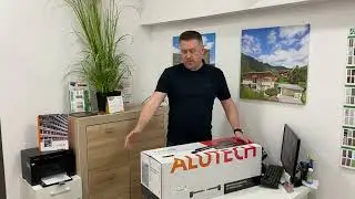 Телескопічна автоматика торгової марки Алютех. ТермоПлюс. Маркет воріт