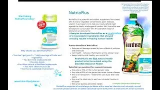 New! NutriaPLus Lifestyles GN Canada