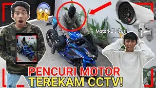 Pencuri Motor TEREKAM CCTV RUMAH!! ORANG MISTERIUS INI MENCURI MOTOR SAPUTRA?! | Mikael TubeHD