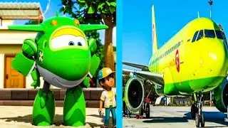 Super wings  Characters In Real Life