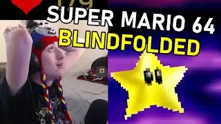 INSANE Super Mario 64 BLINDFOLDED Speedrun (April Fools 2023)
