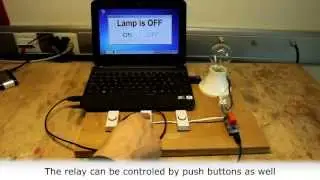 Yocto-LatchedRelay basic demo