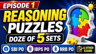 EP: 1 | 3 Sets of Puzzles Challenge 🔥 | Boost Your Logical Thinking in 3 Minutes | Aspiration
