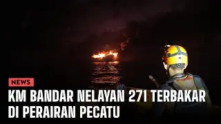 KM Bandar Nelayan 271 Terbakar di Perairan Pecatu, 31 Awak Selamat