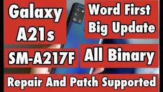 A21s A217F Imei Repair And Patch Cert Word First Big Update Urdu Hindi