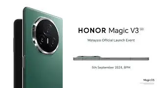 HONOR Magic V3 Official Launch | 5th Sept 2024, 8PM
