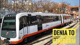 DENIA to BENIDORM by TRAM