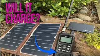 Charging My PNI Escort HP 82 Using Solar And USB Battery