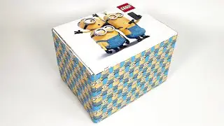Making 🍌Mystery Lego Minions🍌 Game Box DIY & Crafts