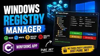 C# Registry Hack — Control Windows with Code (Read, Write & Delete)