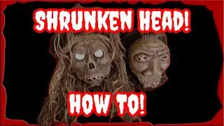Creepy Shrunken head for Halloween