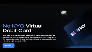 3 PAY -KARTA DEBETOWA CRYPTO BEZ KYC