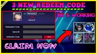 WORKING REDEEM CODES MAY 2022  | MLBB FREE SKIN REDEEM CODES | M-WORLD YIN | ML REDEEM CODES