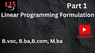 Linear Programming 
