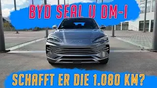 BYD Seal U DM-i Verbrauchsfahrt. 1.080 Km Reichweite!
