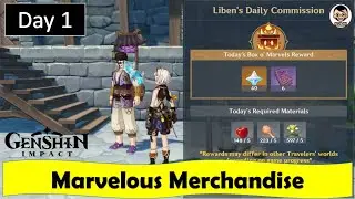 Marvelous Merchandise - Day 1 | Genshin Impact