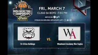 Tri-Cities vs. Woodward Academy I 2025 5A Boys Basketball Championship - Full Game