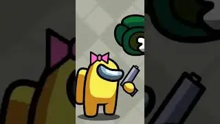 Infinite mini Imposters🐥 in Among Us 😱 #shorts