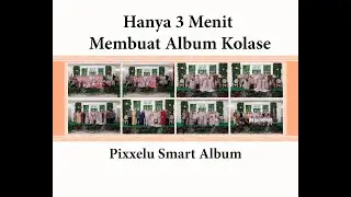 CARA CEPAT DAN MUDAH MEMBUAT ALBUM FOTO KOLASE WEDDING