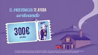 El #NuevoMilka te ayuda sorteando 300€ al día