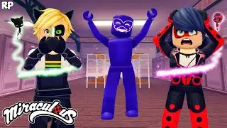 LADYBUG AND CAT NOIR REVEAL IDENTITY NO MIRACULOUS RP - MIRACULOUS ROBLOX!