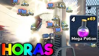 GYM LEAGUE ATIVEI MEGA POTION E TREINEI POR HORAS PARA FICAR ASSIM...