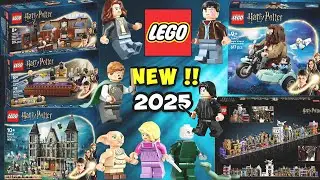 ⚠️NEW⚠️ LEGO Harry Potter 2025 Sets OFFICIALLY REVEALED ‼️| Early Reviews & HONEST Thoughts ‼️
