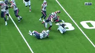 Awful Knee injury - Rex Burkhead New England Patriots RB NFL [2020 Season] Helmet vs Knee