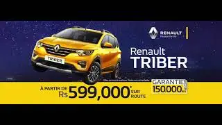 Offrez-vous la Renault Triber à partir de Rs 599,000 !