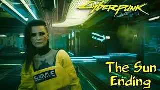 CYBERPUNK 2077 PS5 - ROGUE ENDING / THE SUN ENDING 