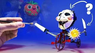 Who's inside the Puppet on a tricycle | SAW X clay sculpture