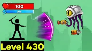 100 Heath vs Level 420 | Boss 430 | No armor challenge | The Archers 2